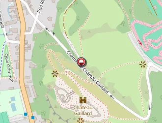 Carte de Château à Andelys (les)