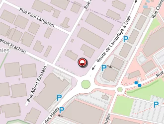 Carte de Centre Location Service à Saint-maximin