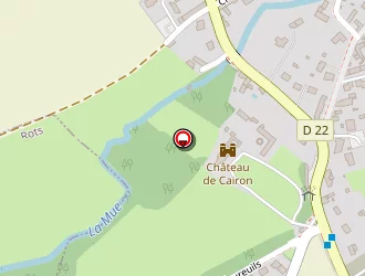Carte de Ecole Maternelle Cairon (ecole) à Cairon