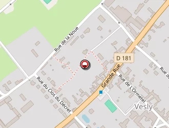 Carte de Le Pennec Hugues à Vesly