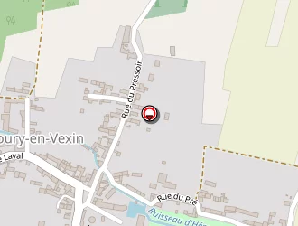 Carte de Tilleul à Boury-en-vexin