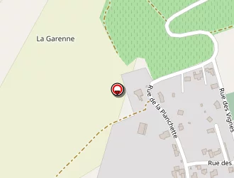 Carte de Denet à Treslon