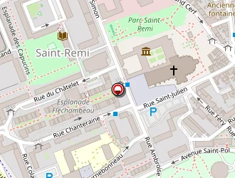 Carte de Saint Remi Sport à Reims