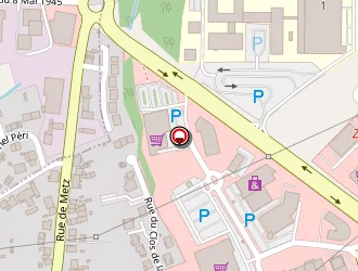 Carte de Fastnburger à Hagondange