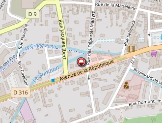 Carte de Rls à Andelys (les)