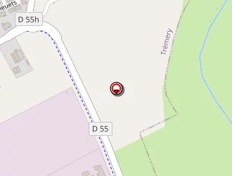 Carte de Bativia à Trémery