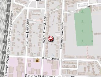 Carte de Kessler à Hagondange