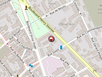 Carte de Human à Reims