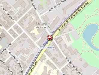 Carte de Les Cépages à Reims