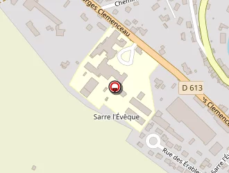 Carte de Chausséa à Briey