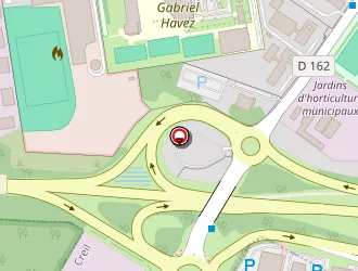 Carte de B&b Hôtel à Creil