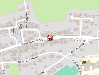 Carte de Ecole Primaire à Trémery