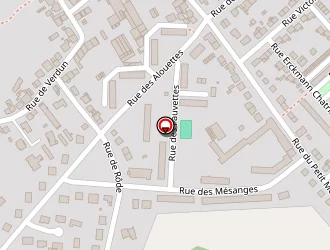 Carte de Cotton Teege à Rombas