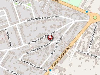 Carte de L' Anjeux à Bezannes