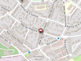 Carte de Brunois Olivier à Reims