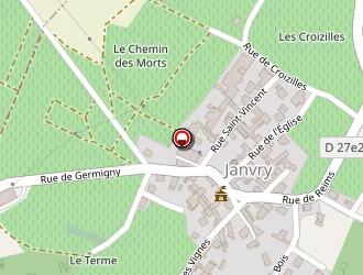 Carte de Delagarde Paulette à Janvry