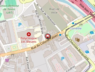 Carte de Andre Jacqueline à Reims