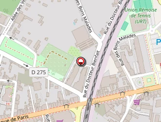 Carte de Etablissement St Michel à Reims