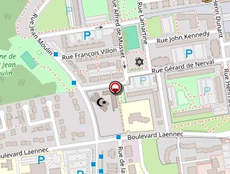 Carte de Cersia à Creil