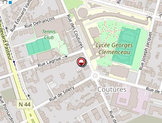 Carte de Les Charmes à Reims