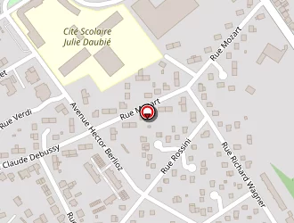 Carte de Gymnase De Villers à Rombas