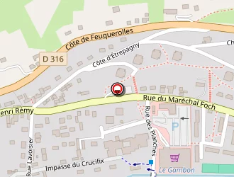 Carte de Bricomarché à Andelys (les)