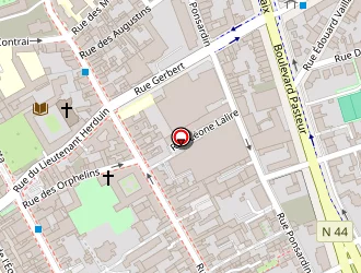 Carte de Lv 92 à Reims