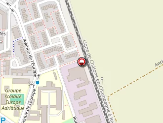 Carte de Slivinsky à Reims