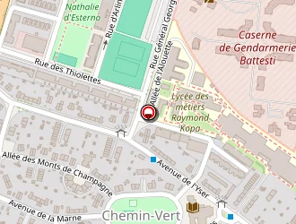 Carte de Unis-cité à Reims