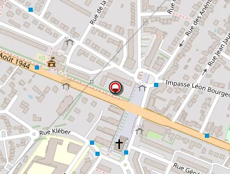 Carte de Centre Culturel à Tinqueux