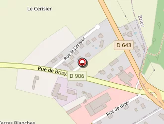 Carte de Les Cerisiers à Lantéfontaine