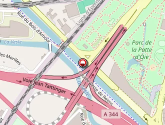 Carte de Bar Le National à Reims