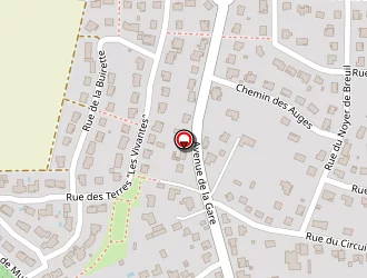 Carte de Dinvaut Benoît à Gueux