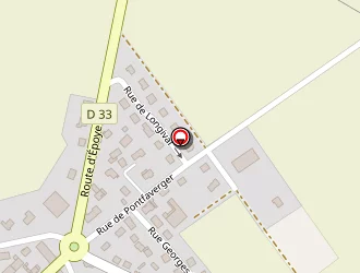 Carte de Paris à Beine-nauroy