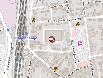 Carte de Spatz Frédéric à Hagondange