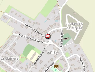 Carte de Chauvat Bernard à Anisy