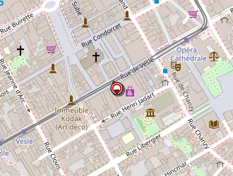 Carte de Potier Chantal à Reims