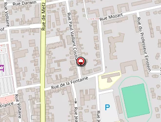 Carte de Le Vietman à Hagondange