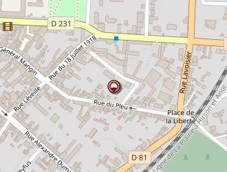 Carte de Flash à Villers-cotterêts