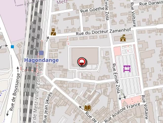 Carte de Centre Bar à Hagondange