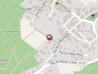 Carte de Ferri Francis à Rosnay