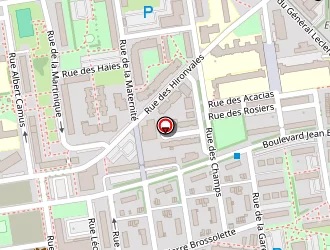 Carte de Sos Médecins Oise à Creil