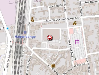 Carte de Sandrini à Hagondange