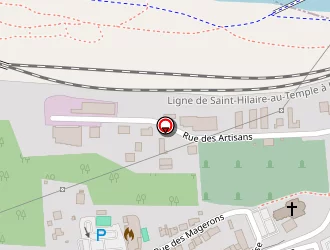 Carte de Orne Matériaux à Rombas