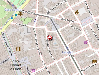 Carte de Carré Blanc à Reims