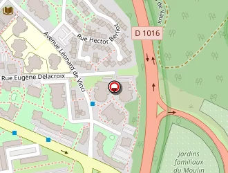 Carte de Gymnase à Creil