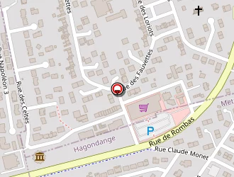 Carte de Fda à Hagondange