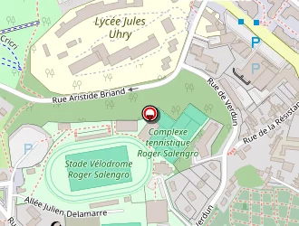 Carte de Gymnase à Creil