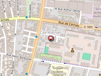 Carte de Arc En Ciel Coiffure à Reims