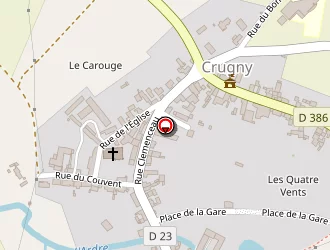 Carte de Cosson Caroline à Crugny